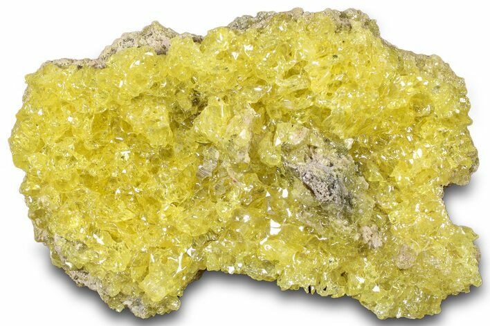Bright-Yellow Sulfur Crystals - Bolivia #305309